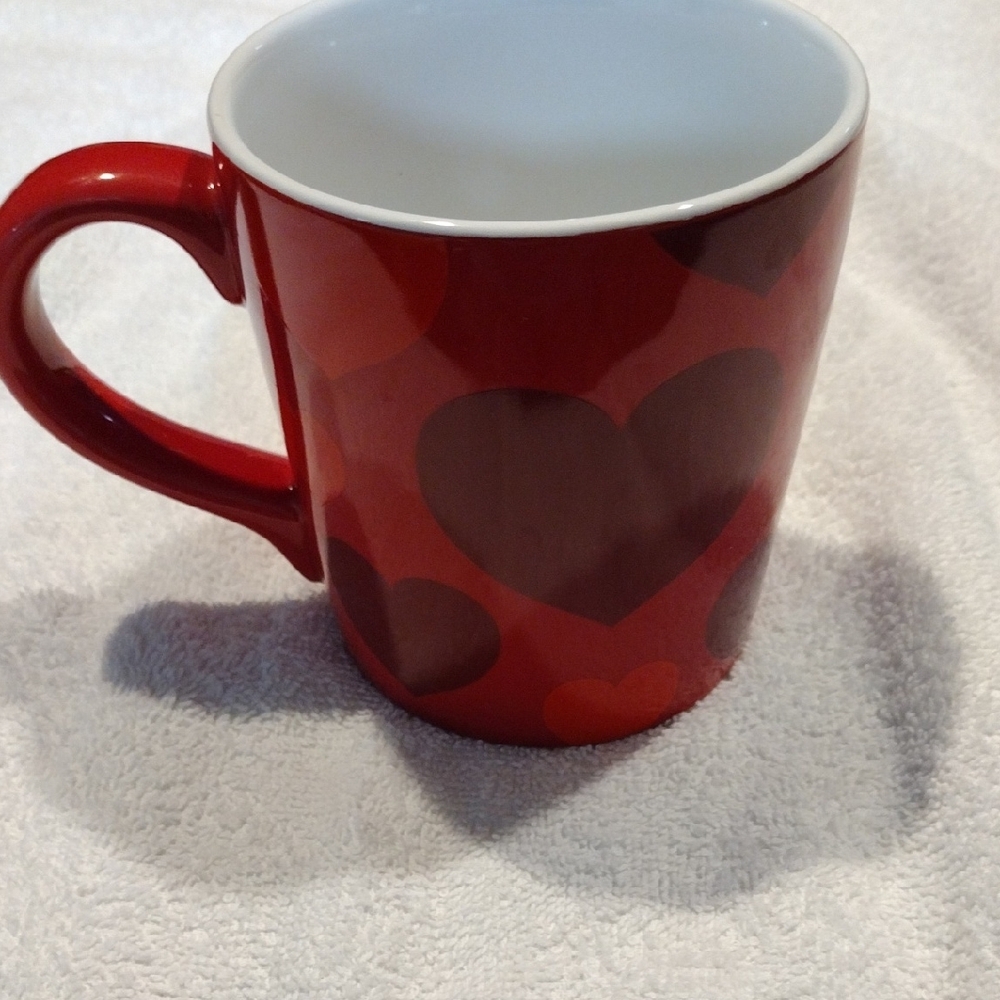 2 For 8  Sale, Disney Red Mug with Mickey Mouse Design - Picture 2 of 4